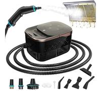 2500W Handheld Steam Cleaner, 6-level Speed Adjustable Handle, 1.25L Water Tank & 10 Accessories, 2M Hose, 15s Heat-Up, Portable Steamer Cleaning machine, Steam Cleaner for Home, Car Detailing