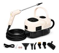2500W High Pressure Steam Cleaner - 3 Bar Handheld Steamer with 1L Tank