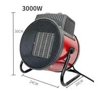2500W Portable Industrial Electric Heater Thermostat Air Warmer Radiator Room Fast Heat 3 Gear Adjust Overheat Protection(3000W)