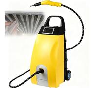 2500W Pressurized Steam Cleaner Kit, Robust Heating System for Stable Steam Flow, 6 Specialized Accessories, Ideal for Kitchen Grease and Bathroom Tiles
