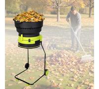 2500W Small Leaf Electric Shredder, 8000rpm Motor, Up to 208L/Min Shredding, Adjustable Control Dial, Leaf Scoop & 40ft Power Cord