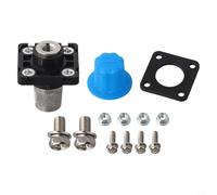 250A High Current Copper Battery Terminal for Energy Storage Systems with Snap-On Dust Cover, Nickel Plated, -40°C to 125°C Range, M8 for Sc(Negative)