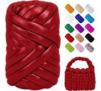 250g 500g 1000g 1000g Metallic Chunky Cotton Yarn Crochet Bag Sling for Making Bags, Baskets, Carpets and DIY Crafts