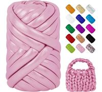 250g 500g 1000g 1000g Metallic Chunky Cotton Yarn Crochet Bag Sling for Making Bags, Baskets, Carpets and DIY Crafts