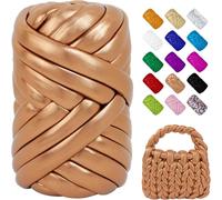 250g 500g 1000g 1000g Metallic Chunky Cotton Yarn Crochet Bag Sling for Making Bags, Baskets, Carpets and DIY Crafts