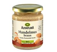 250G Alnatura Almond Butter Brown 100% Almonds Unpeeled Made In Germany