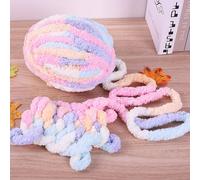 250g Extra Thick Ice Yarn Blanket Hand-Knitted DIY Yarn Large Thickness Chenille Cushion Pet Bed Yarn Icelandic Scarf Hat Knitting Needle Close-Fitting Soft Extra Thick Yarn Ball 1 Piece=1 Unit=250 16