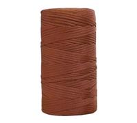 250g Mercerized Cotton and Linen Flat Yarn - Ice Silk Handmade Crochet Yarn for Cushions(11lightcoffee)