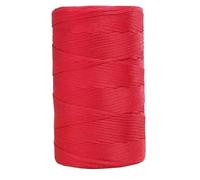250g Mercerized Cotton and Linen Flat Yarn - Ice Silk Handmade Crochet Yarn for Cushions(18rosered)