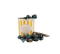 250g Paint Pot Tin of Milk Chocolate Caramel Toffees