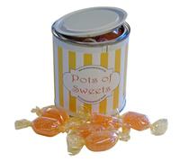 250g Paint Pot Tin of Sugar Free Barley Sugar Hard Boiled Sweets