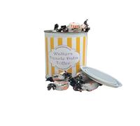 250g Paint Pot Tin of Walkers Individually Wrapped Treacle Dabs Toffees