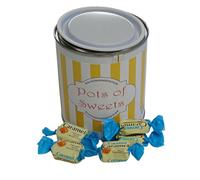 250g Paint Pot Tin of YUMMYs Coconut Caramel Chews