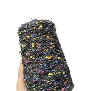 250g/pcs Colorful Dot Mohair Yarn for Knitting Shawl Hat Scarf Sweater Vest DIY Soft Warm Fluffy Medium Thick Thread Purple Pink(Black)