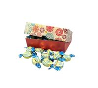 250g Rectangular Box Blossom Pattern of Walkers English Creamy Toffee