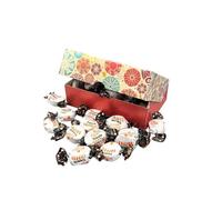 250g Rectangular Box Blossom Pattern of Walkers Treacle Dabs Toffee
