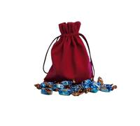 250g Red Cotton Bag of Walkers Salted Caramel Toffee