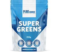 (250g) Super Greens Powder Vegan Gluten GMO Free Natural