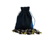 250g Teal Cotton Bag of Walkers Coffee Toffee Sweets