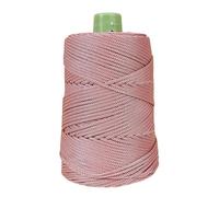 250g Thick Ice Silk Thread for Handmade Crochet Projects - Summer Hat, Bag, Cushion - Shiny Hollow Thread(20redbeanpaste)