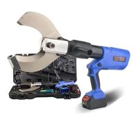 250KN Hydraulic Shear for Cutting φ120mm, 10.2cm Stroke, Includes 2 x 4000mAh Batteries, Intelligent Digital Display, Continuous Shearing Capability