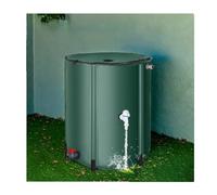 250L PVC Rain Barrel - Outdoor Rainwater Harvesting System Eco-Friendly Garden Water Collector Efficient Water Storage Solution for Sustainable Home Gardens