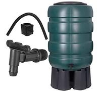 250L Water Butt XL with Stand & Tap Garden Waterbutt Barrel Rain Water Collector