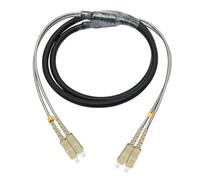 250m 2/4 Cores Outdoor Patchcord 7.0mm 2C 4C OM1 OM2 CPRI LC SC FC DVI Waterproof FTTH Jumper Optical Fiber Armored Cable 2 Core(LC-LC,2C OM1-01)