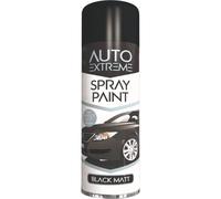 250ml Auto Extreme Black Matt Spray Paint, Perfect Matt Finish
