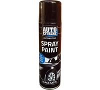 250ml Auto Spray Paint Black Satin 1910 Spray Can Household Car Van Bike Aerosol Paint (2 Pack)