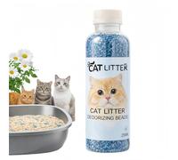 250ML Cat Litter Box Deodorant & Freshener Powder,Plant-Based Cat Litter Deodorizer,Pet Odour Eliminator for Cat Urine Odour Control,Litter Tray Cleaner Scent,Pet Stain and Odour Remover(Jasmine)