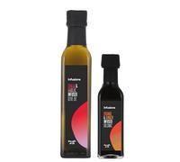 250ml Chilli & Garlic Oil Paird with 100ml Orange & Ginger Balsamic