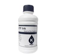 250ml DTF Ink Kit Compatible With DTF Printers Like I3200 I1600 Xp600 Tx800 L1800 1390 L805 PET Film Transfer Ink For DTF Printing 1PC(1PC-BK)