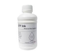 250ml DTF Ink Kit Compatible With DTF Printers Like I3200 I1600 Xp600 Tx800 L1800 1390 L805 PET Film Transfer Ink For DTF Printing 1PC(1PC-WH)