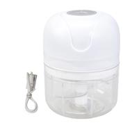 250ml Electric Garlic Choppers USB Meat Grinder Kitchen Tool Food Processors Vegetables Garlic Crusher Mincer Machine Crusher Vegetable Chopper Mashers Machine Kitchen Tool