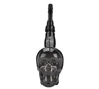 250ml Empty Spray Bottle Mist Sprayer Retro Skull Design Plastic Refillable Squirt Hairdressing Water Barber Tools for Hair Styling Cleaning Plants (Black)