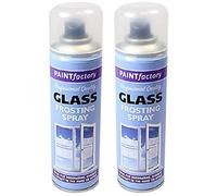 250ml Glass Window Frosting Spray Paint Aerosol Privacy Decorative Frosted (1)