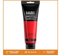 250ml Gloss Finish Cadmium Red Acrylic Paint - Perfect for All Techniques
