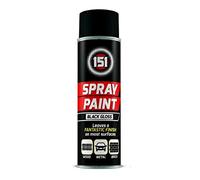 250ml High Grade Matt Gloss Household Spray Paint Can for Autos Wood Metal Plastic Graffiti (3, Black Gloss)