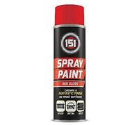 250ml High Grade Matt Gloss Household Spray Paint Can for Autos Wood Metal Plastic Graffiti (1, Red Gloss)