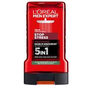 L'Oréal Men Expert Shower Gel for Body, Face And Hair, Ice Effect And Extra Cooling-Kick for Mens, Ultimate Vitality, 1 x 250 ML