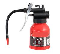 250ml Oil Can with Hand Pump High Pressure Trigger Control, Flexible Spout Lubrication Oiler