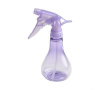 250ml Plastic Spray Bottle for Garden Plants/Hand-Held Watering Can with Pump-Head Atomizer for Flowers Hair Salon/White(Purple)