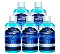 250ml Razor Cleaning Solution Compatible With Panasonic WES035P ES-4L03 ES-4LM3-A405 Cleaning Cartridge, Cleans Your Shaver For Optimal Hygiene(5 pcs)