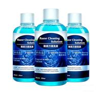 250ml Razor Cleaning Solution Compatible With Philips CC12 CC13 CC16 JC301 JC302 HQ200 Cleaning Cartridges, Cleans Your Shaver For Optimal Hygiene, Removes Residual Hair & Skin Particles(3 PCS)