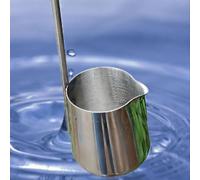 250ml Stainless Steel Water Sampler, Water Sampling Ladle,Handle Length 1 M Hook With Handle, Heavy Duty Liquid Dipper For Lab, Industrial & Environmental Testing