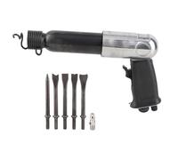 250mm Air Hammer Pneumatic Hammer with Heavy Duty Chisel Bits | Precision vibration reducing air hammer kit for auto repair projects with alloy cylinder and high hardness chisel bits