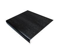 250mm Black Ash UPVC Window Board/Cill Cover 1.25m Long 9mm Thick Plastic Window Sill Capping