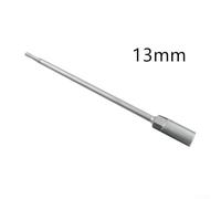 250mm Chrome Vanadium Steel Socket Wrench Extension Sleeve for Hex Nut Driver & Drill Bit - 5.5-19mm Range, Compatible with Pneumatic/Elec(13MM)