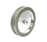 250mm Disc 250x50x12mm CBN Knife Sharpening Wheel 10″ For Tormek T8 Grinder Electroplated Grit 80 180 400 1000(400 Grit)
